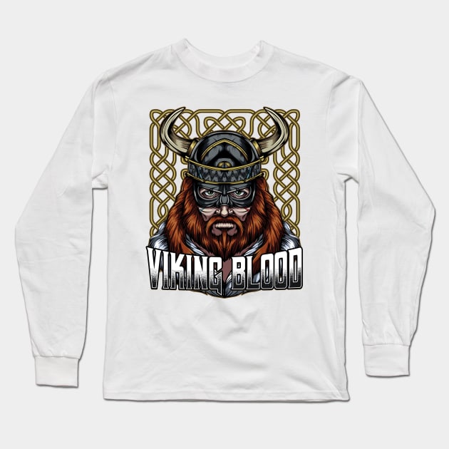 Viking Long Sleeve T-Shirt by Lumio Gifts